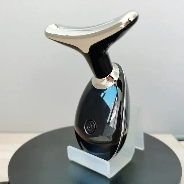 Face and Neck Massage Device, Microcirculation Features, Enhances Skin Firmness, Led Photon Therapy