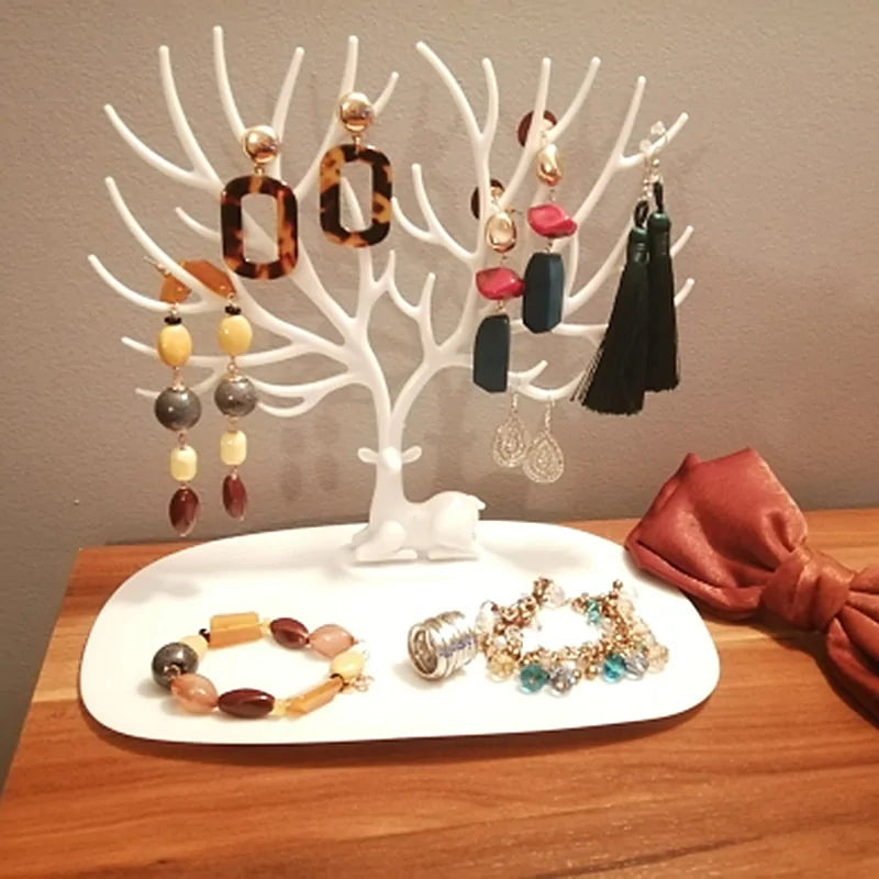 Deer Antler Tree Jewelry Display Holder