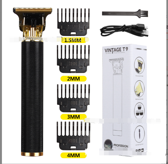 Professional Cordless Clippers 0mm Electric Hair Trimmer  Beard Hair Cutting Machine Barber Rechargeable