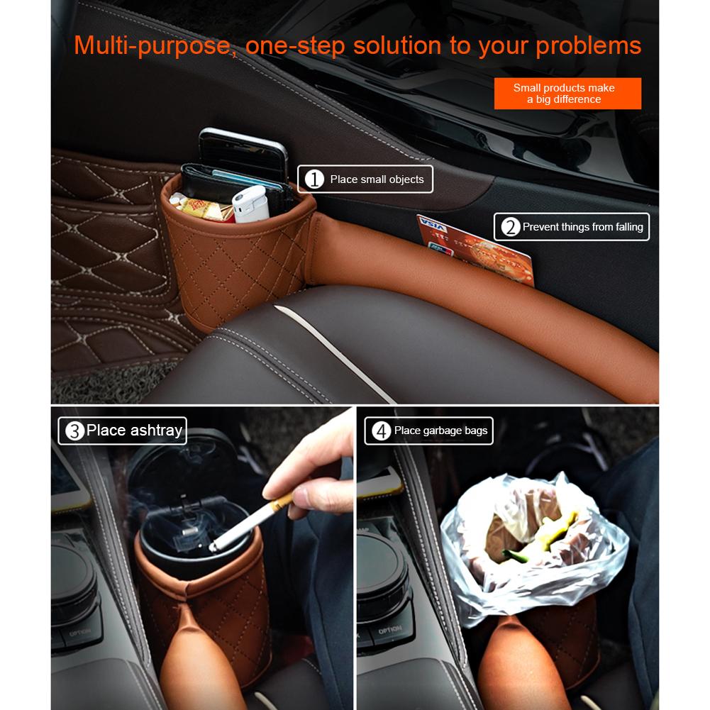 Leather Car Seat Gap Filler Sleek High Quality Leather