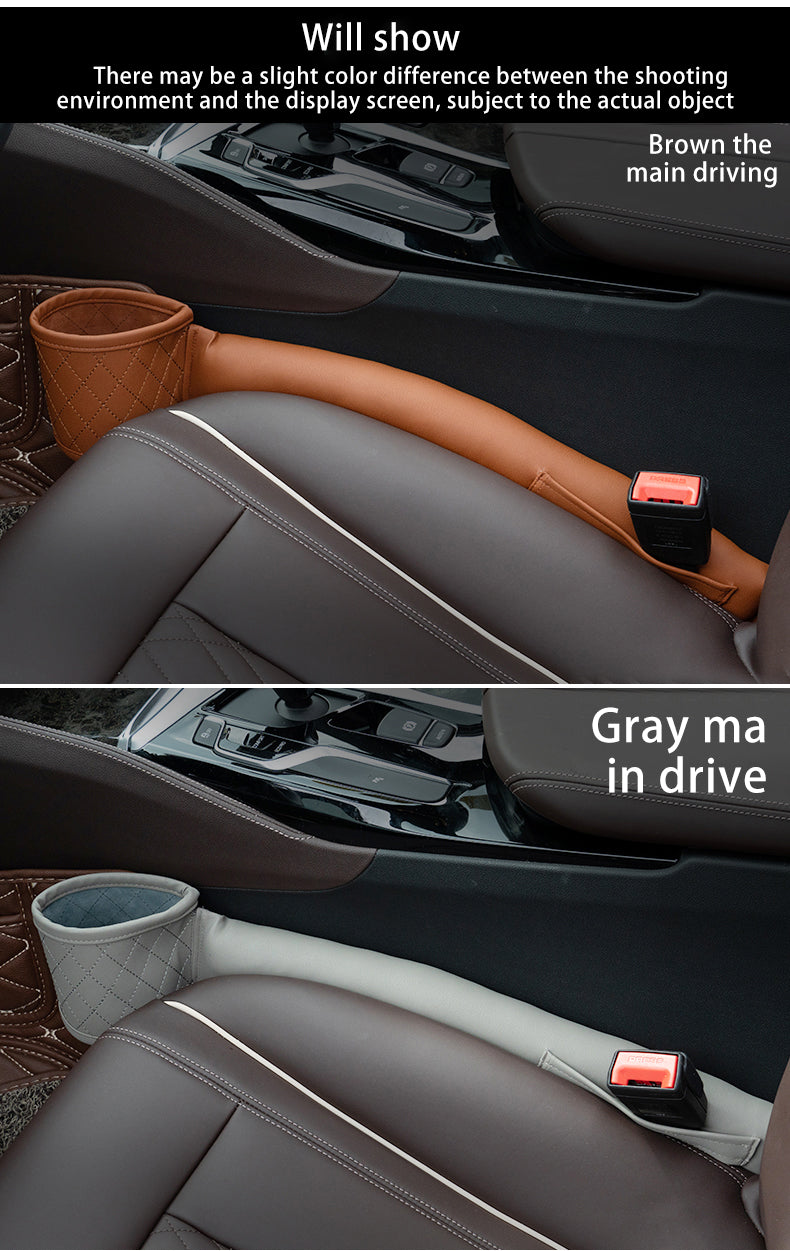 Leather Car Seat Gap Filler Sleek High Quality Leather